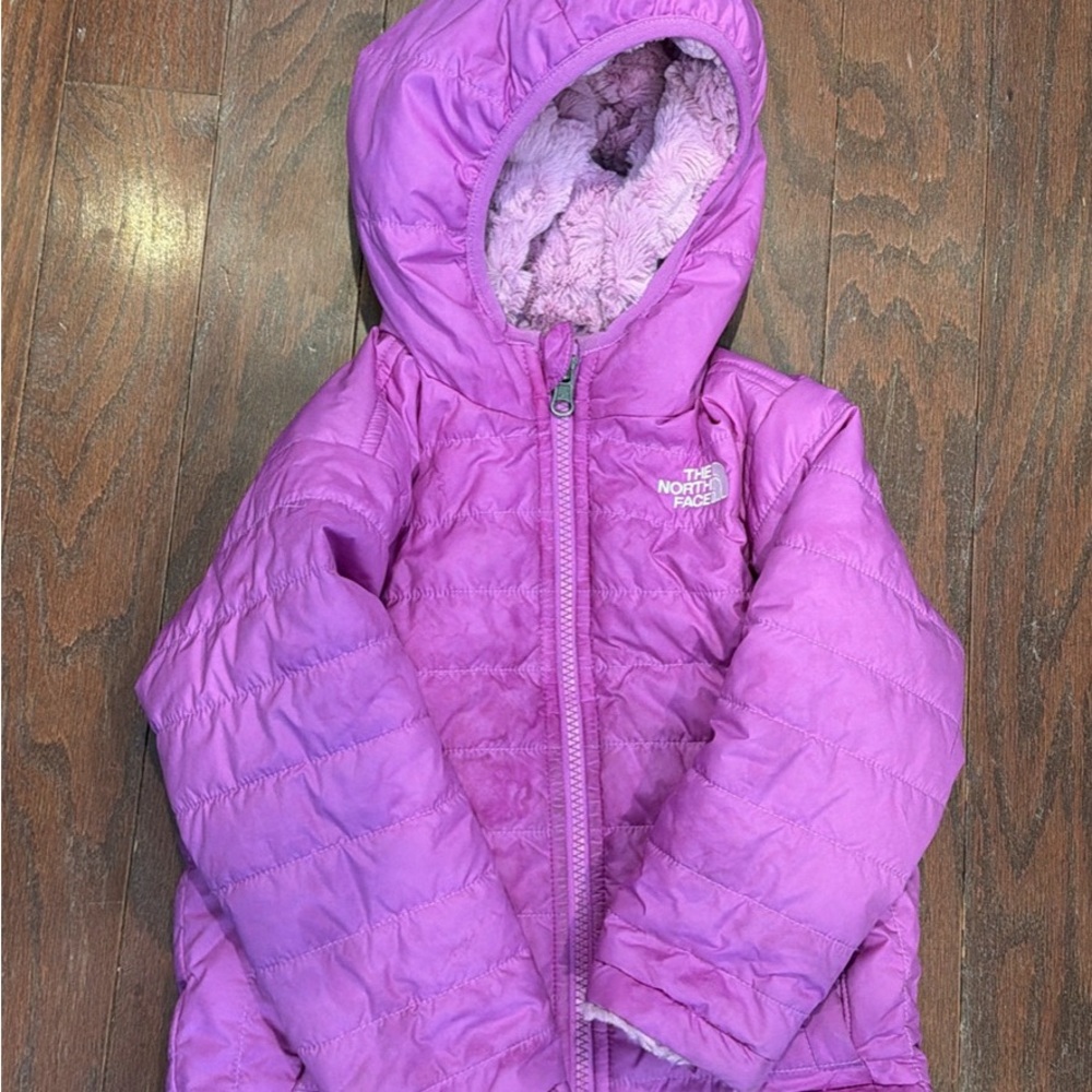 The North Face Fuchsia Quilted Jacket